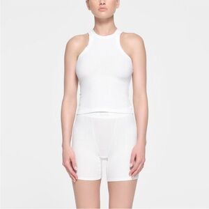 NWT Skims Soft Lounge High Neck Tank in Marble Size X-Small